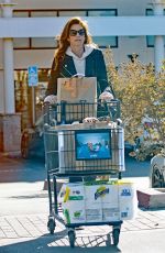 CINDY CRAWFORD Out Shopping in Los Angeles 12/21/2017