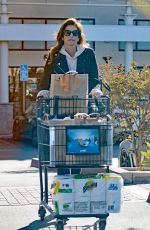 CINDY CRAWFORD Out Shopping in Los Angeles 12/21/2017