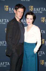 CLAIRE FOY at The Crown Bafta Screening in New York 12/03/2017