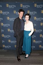 CLAIRE FOY at The Crown Bafta Screening in New York 12/03/2017