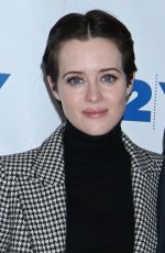 CLAIRE FOY at The Crown Screening in New York 12/04/2017
