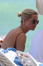 CLAIRE HOLT at a Beach in Miami 12/02/2017