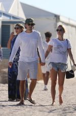 CLAIRE HOLT at a Beach in Miami 12/02/2017