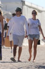 CLAIRE HOLT at a Beach in Miami 12/02/2017