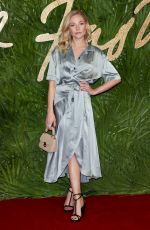 CLARA PAGET at British Fashion Awards 2017 in London 12/04/2017