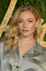 CLARA PAGET at British Fashion Awards 2017 in London 12/04/2017
