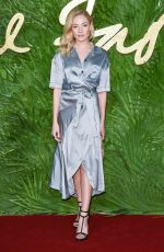 CLARA PAGET at British Fashion Awards 2017 in London 12/04/2017