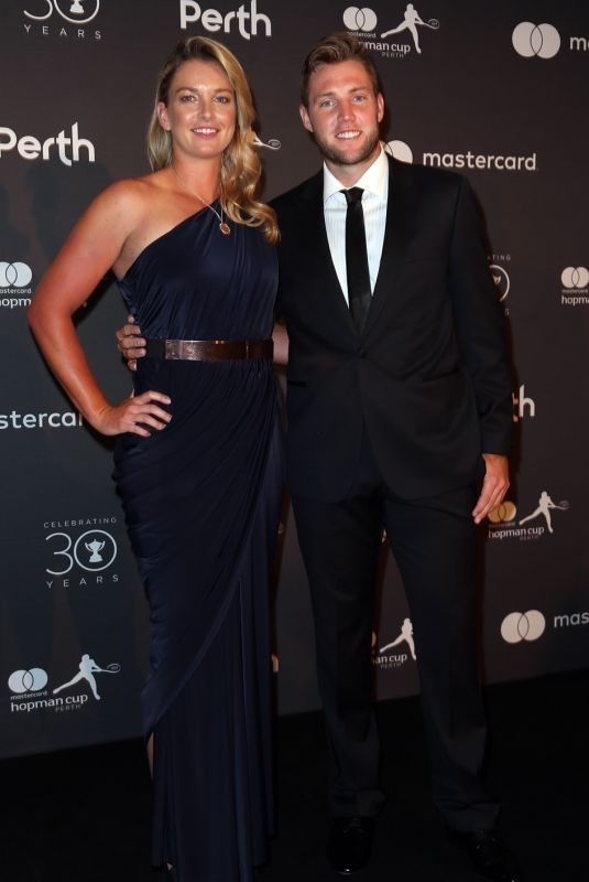 COCO VANDEWEGHE and Jack Sock at Hopman Cup New Years Eve Players Ball in Perth 12/31/2017
