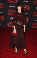 CONSTANCE ZIMMER at Star Wars: The Last Jedi Premiere in Los Angeles 12/09/2017