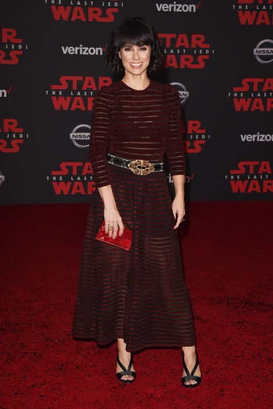 CONSTANCE ZIMMER at Star Wars: The Last Jedi Premiere in Los Angeles 12/09/2017
