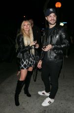 CORINNE OLYMPIOS Night Out in West Hollywood 12/16/2017