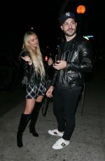 CORINNE OLYMPIOS Night Out in West Hollywood 12/16/2017