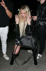 CORINNE OLYMPIOS Night Out in West Hollywood 12/16/2017