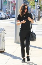 COURTENEY COX Out for Lunch at Nate
