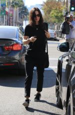 COURTENEY COX Out for Lunch at Nate