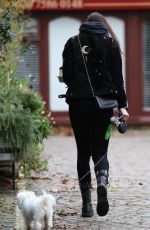 DAISY LOWE Out and About in Primrose Hill 12/30/2017