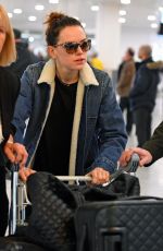 DAISY RIDLEY at Heathrow Airport in London 12/11/2017