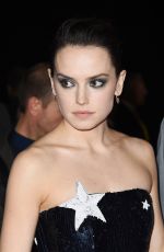 DAISY RIDLEY at Star Wars: The Last Jedi Premiere in Los Angeles 12/09/2017