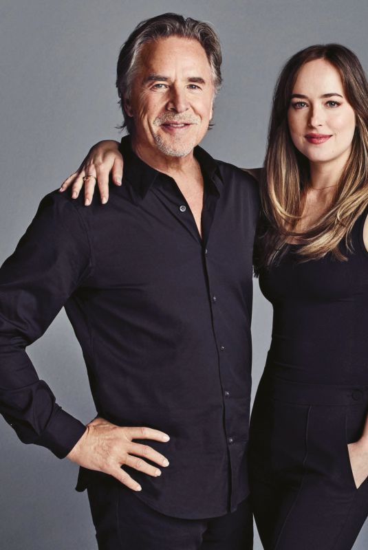 DAKOTA and Don JOHNSON fot The Hollywood Reporter, December 2017