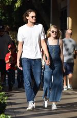 DAKOTA FANNING and Henry Frye Out in Los Angeles 12/28/2017