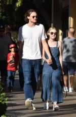 DAKOTA FANNING and Jamie Strachan Out in Los Angeles 12/28/2017