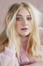 DAKOTA FANNING in Marie Claire Magazine, UK January 2018