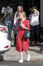 DAKOTA FANNING Out for Lunch in Studio City 12/30/2017