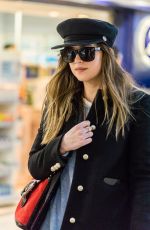DAKOTA JOHNSON at Heathrow Airport in London 12/14/2017