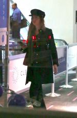 DAKOTA JOHNSON at LAX Airport in Los Angeles 12/13/2017