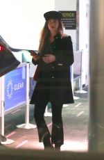 DAKOTA JOHNSON at LAX Airport in Los Angeles 12/13/2017