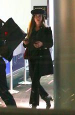 DAKOTA JOHNSON at LAX Airport in Los Angeles 12/13/2017