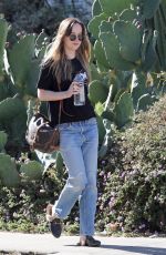 DAKOTA JOHNSON Out and About in Hollywood 12/07/2017