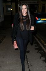 DANIELLE LLOYD Out and About in Sutton 12/30/2017