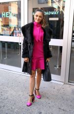 DEMI-LEIGH NEL-PETERS Arrives at AOL Build Series in New York 11/29/2017