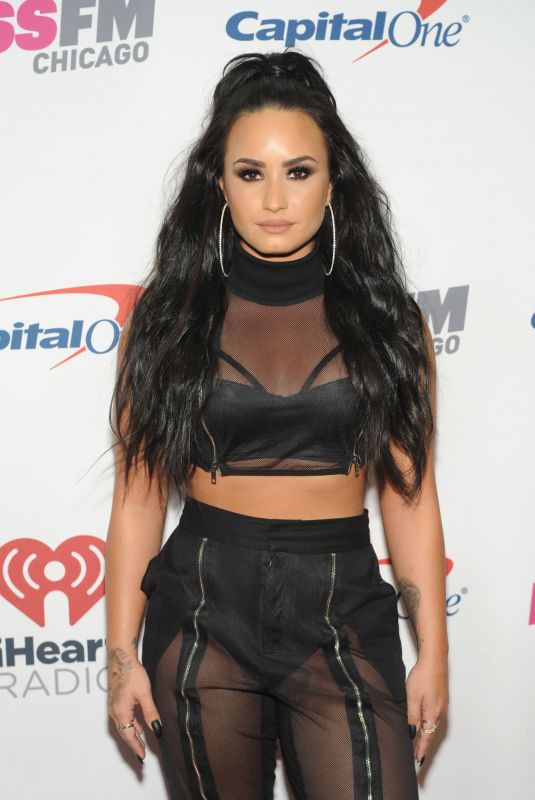 DEMI LOVATO at 103.5 Kiss FM