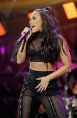 DEMI LOVATO at 103.5 Kiss FM