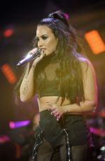 DEMI LOVATO at 103.5 Kiss FM