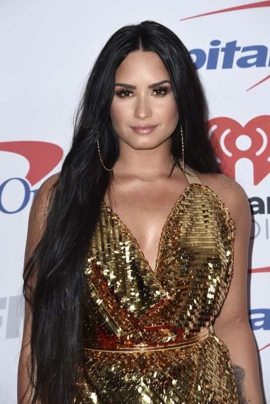 DEMI LOVATO at Kiis FM’s Jingle Ball in Los Angeles 12/01/2017