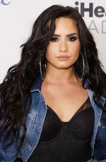 DEMI LOVATO at Y100 Jingle Ball in Sunrise Florida 12/17/2017