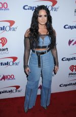 DEMI LOVATO at Z100 Jingle Ball in New York 12/08/2017