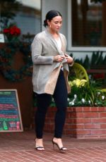 DEMI LOVATO Out and About in Los Angeles 12/20/2017