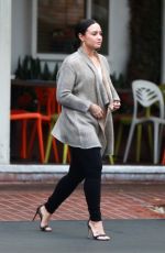 DEMI LOVATO Out and About in Los Angeles 12/20/2017