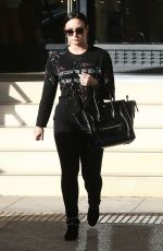 DEMI LOVATO Out Shopping in Beverly Hills 12/24/2017