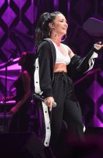 DEMI LOVATO Performs at Power 96.1