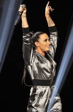 DEMI LOVATO Performs at Wild 94.9’s FM’s Jingle Ball in San Jose 11/30/2017