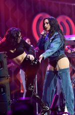 DEMI LOVATO Performs at Y100 Jingle Ball in Sunrise Florida 12/17/2017