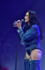 DEMI LOVATO Performs at Y100 Jingle Ball in Sunrise Florida 12/17/2017