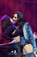 DEMI LOVATO Performs at Y100 Jingle Ball in Sunrise Florida 12/17/2017