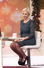 DENISE VAN OUTEN at Loose Women Show in London 12/12/2017
