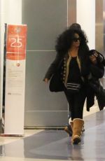 DIANA ROSS Arrives at Los Angeles International Airport 12/30/2017